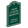 Add Custom Headline And Instructions PermaCarve Sign