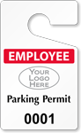 Plastic ToughTags™ for Employee Parking Permits