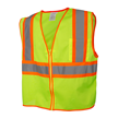 Type R, Class 2, Mesh Safety Vest with Two Tone Tape