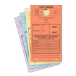 Large Parking Permit Hang Cardstock Tag