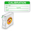 Calibration, 5/8" x 1.5", 4 Mil White Flexible Vinyl