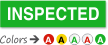 Inspected Calibration Label