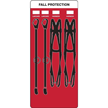 5S Fall Protection Lanyard Shadow Board