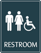 Unisex Restroom Sign