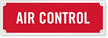 Air Control Fire Sprinkler Sign
