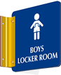 Boys Locker Room Sign