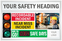 Custom Big Job Safety Scoreboard