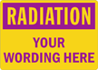 RADIATION Sign