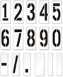 Interlocking Number Floor Stencil Set, 0 9