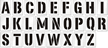Letter Stencil Set, A Z