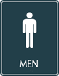 Men Restroom Sign