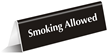 Select-a-Color Engraved Table Top Tent Sign