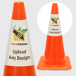 Custom Cone Collar Sign