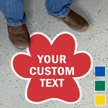 Add Your Text Custom Shape SlipSafe Floor Sign