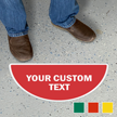 Add Your Text Custom SlipSafe Floor Sign