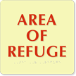 Area of Refuge Sign