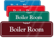 Boiler Room Sign