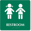 Restroom Boys Girls Sign