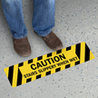SlipSafe™ Caution Stairs Slippery When Wet Sign