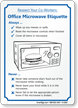 Respect Office Microwave Etiquette Sign