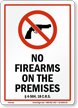 Colorado Gun Control Law Sign