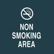 Non Smoking Area, with Graphic