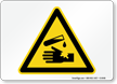 Corrosive Symbol Sign