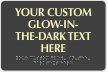 Personalized TactileTouch™ Sign