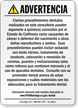 Dental Care Exposure Spanish Prop 65 Sign