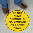 Do Not Dump SlipSafe™ Floor Sign