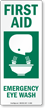 First Aid Emergency Wash (vertical)