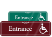 Handicap Entrance Sign