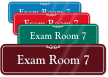 Exam Room 7 ShowCase Wall Sign