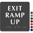 Exit Ramp Up Sign