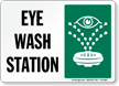 Eye Wash Station Sign