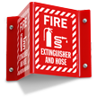Fire Hose Projecting Sign