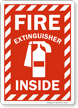Fire Extinguisher Sign