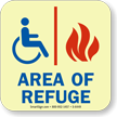 GlowSmart™ Area of Refuge Sign