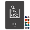 Ice TactileTouch Braille Sign