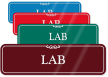 Lab ShowCase Wall Sign