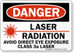 Danger Laser Radiation Sign