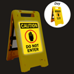 Portable LED A Frame Sign
