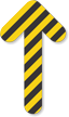 Long Arrow Floor Marker With Stripes