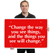 Download Free Sign With Own Quote