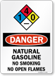 Natural Gasoline Sign