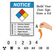 Hazard Rating Build Your Own Sign From Kit
