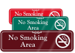 No Smoking Area Sign