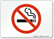 No Smoking Symbol Sign