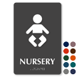 Nursery TactileTouch Braille Hospital Sign