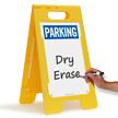 Write On Surface Parking Standing Floor Sign